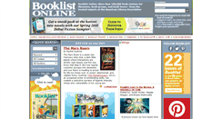 Desktop Screenshot of booklistonline.com